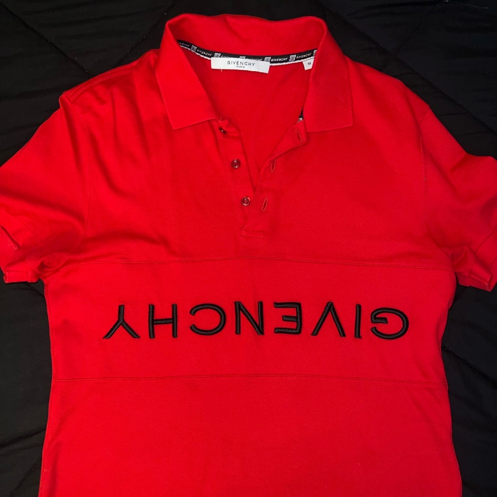 Givenchy Upside Down Logo Polo